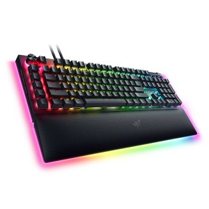 کیبورد گیمینگ مکانیکال با سیم ریزر مدل BLACKWIDOW V4 PRO